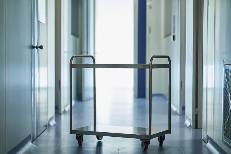 Stainless steel service carts