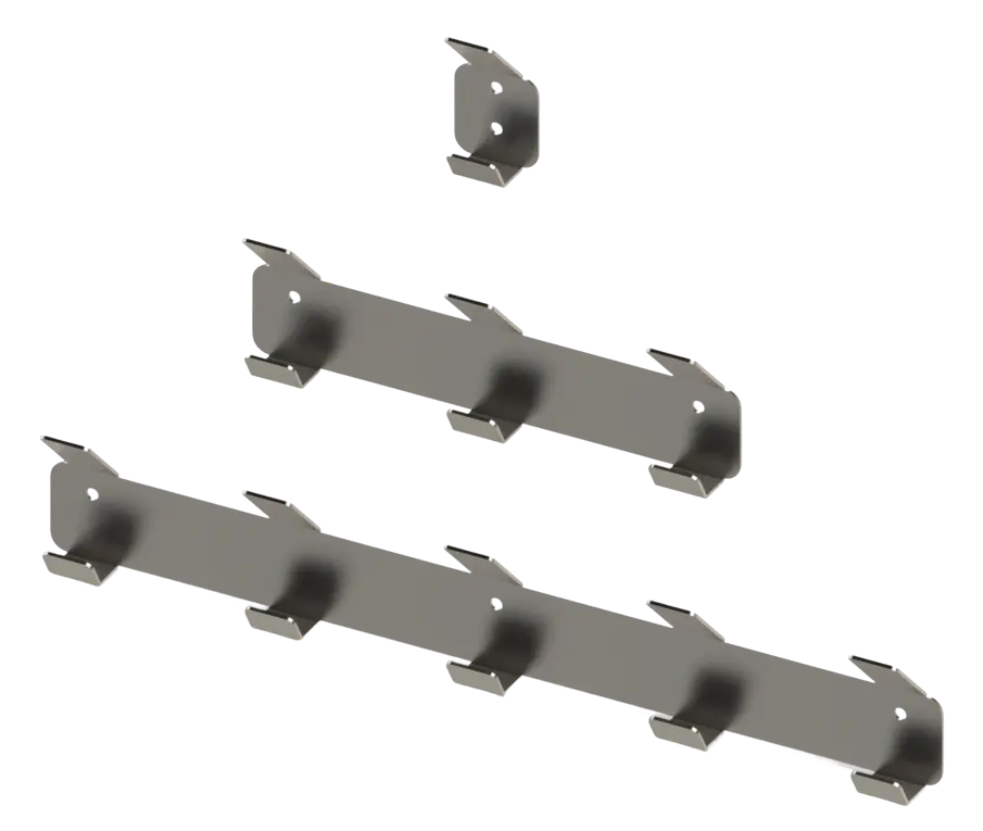 Stainless steel coat racks