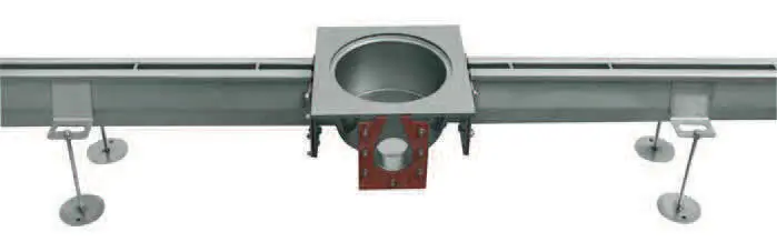 Applicazione di ispezione 300×300 longitudinale con intersezione perpendicolare.