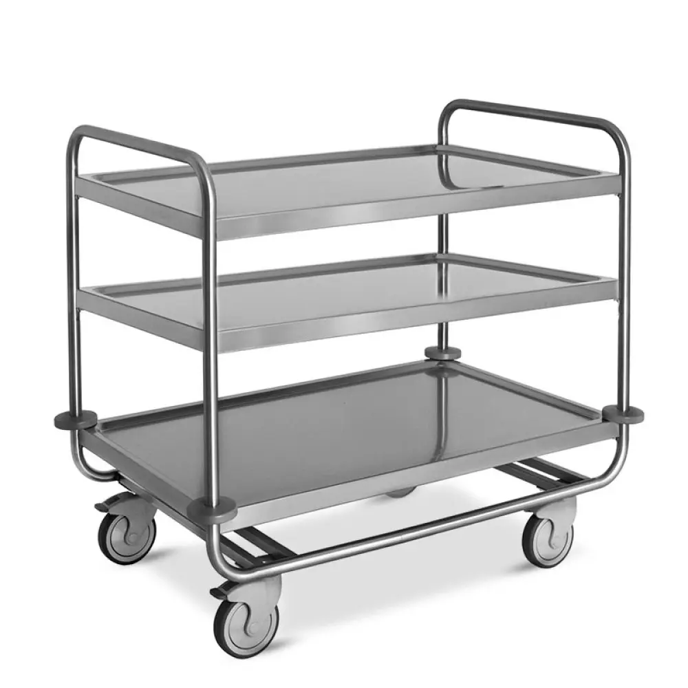 Stainless steel trolleys