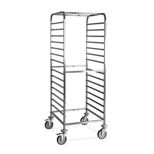 Stainless steel tray trolleys