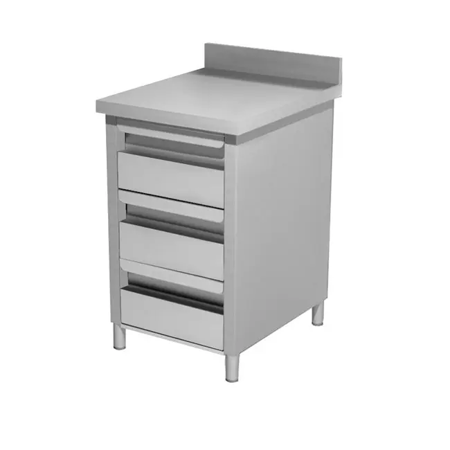 Stainless steel drawer units
