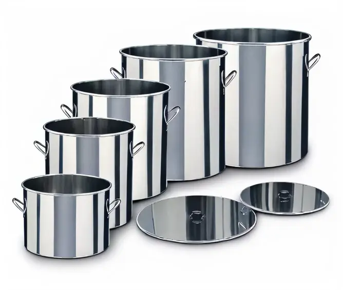 Contenitori inox serie light AISI 304