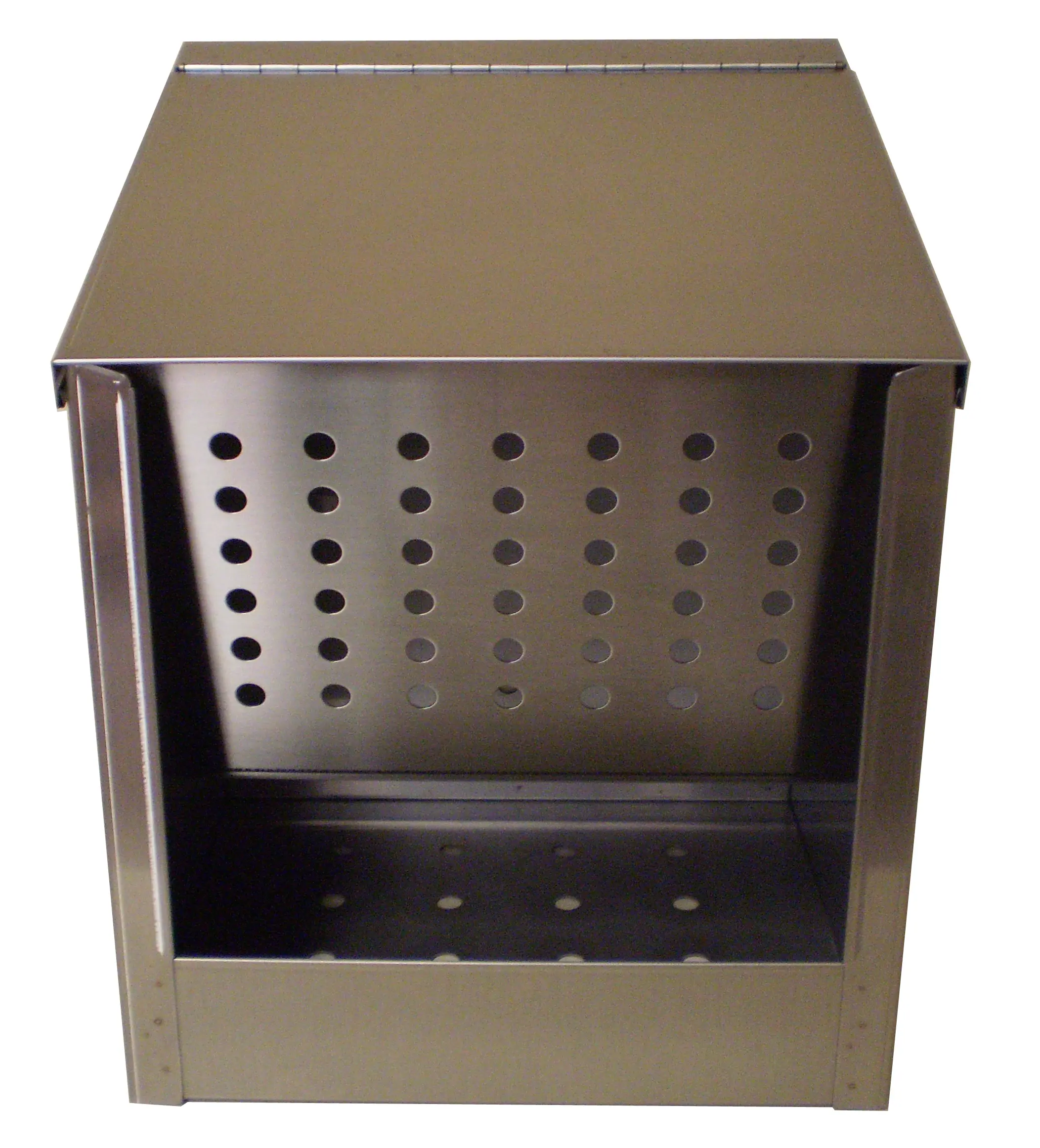 Dispenser inox per alloggio kit visitatori