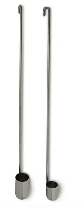 Set dosatori inox manico lungo