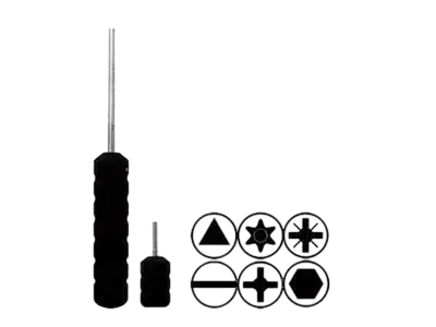 Cacciaviti con stele e manico 35-100mm