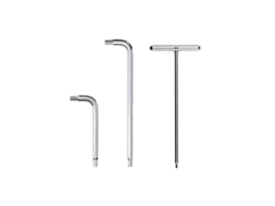 Chiavi a brugola di varie lunghezze T