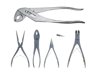 Pinze standard, poligrip, per anelli elastici e tronchesse