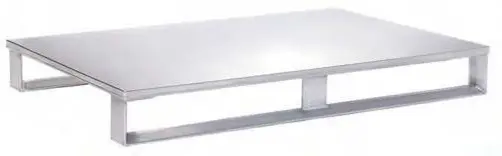 Stainless steel sandwich pallet