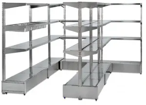 Scaffalatura in acciaio inox 304 180h GN INOX