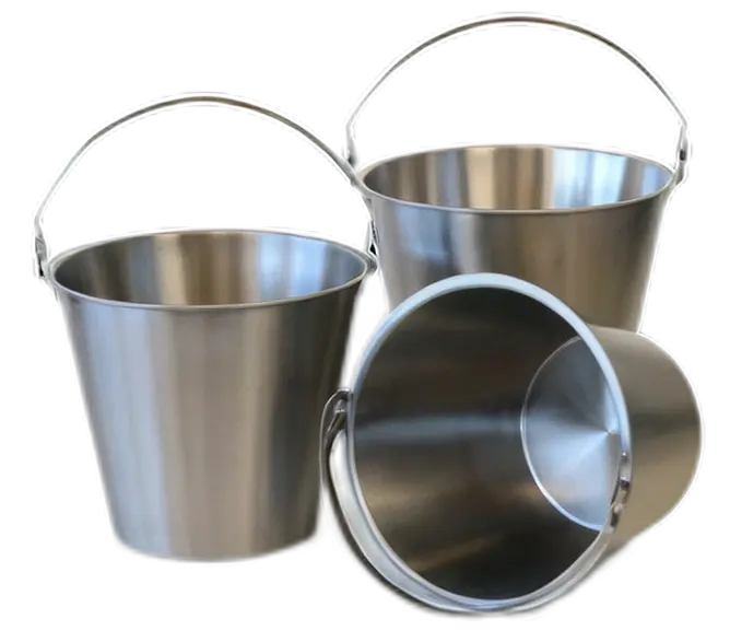 Secchi in acciaio inox