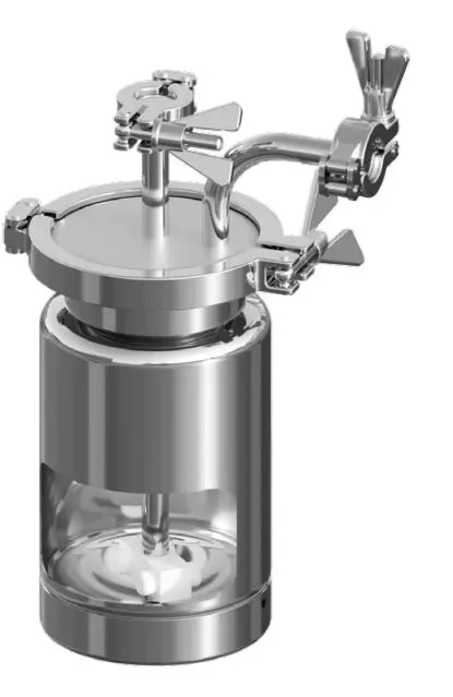 Serbatoio con agitatore a trascinamento magnetico 0,5 Lt