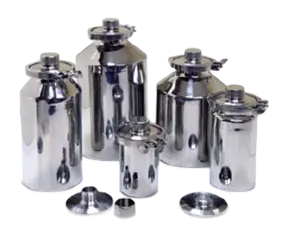 Contenitore inox ISN 417 STERIL BOTTLE serie PHARMA