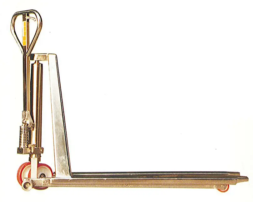 High lift pallet truck AISI 316