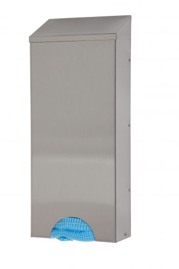 Dispenser in stainless steel for disposable products