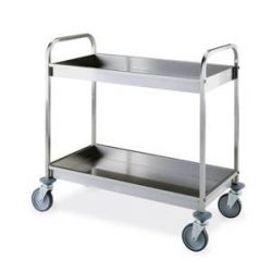 Stainless steel service trolleys