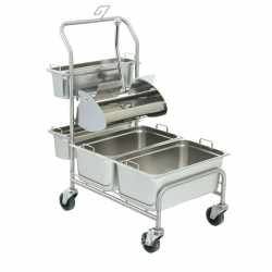 Carrello inox CR GMP