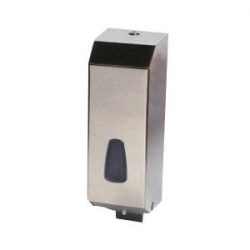 Stainless steel dispenser for soap