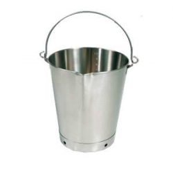 Buckets in stainless steel AISI 316
