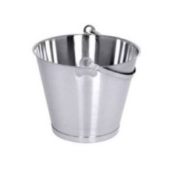 Buckets in stainless steel