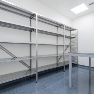 Scaffalatura in acciaio inox